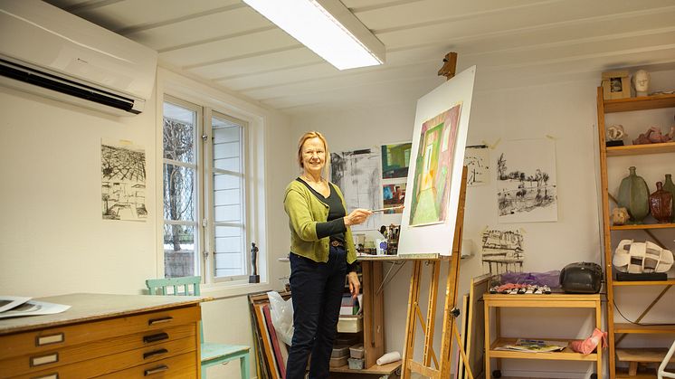 Marianne Degerman – konstnären som flyttade från Sundsvall till Lindesberg