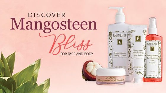 Nyhet fra Éminence Organics: Mangosteen Bliss for face & body