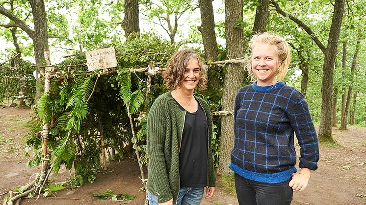 Kristina Jonefjäll och Anna Anna Berencreutz, arkitekter på Krook & Tjäder. Foto: Jacob Kaström