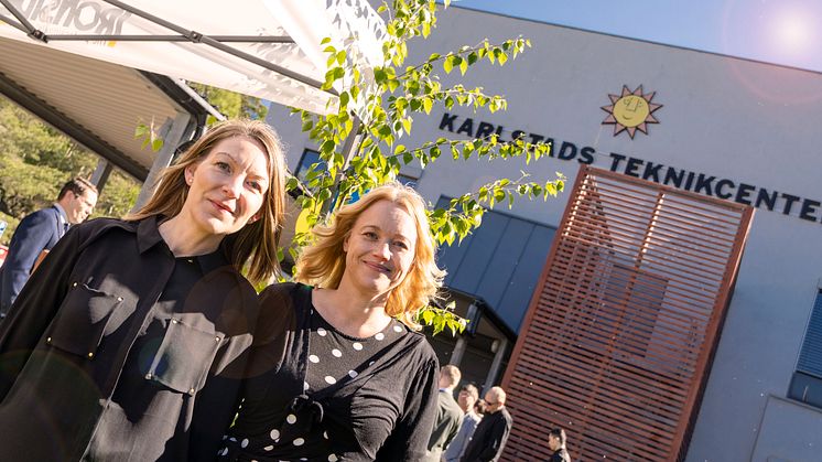 Marika Rudolphi och Jenny Åhfeldt tar båda examen från utbildningen Processtekniker.