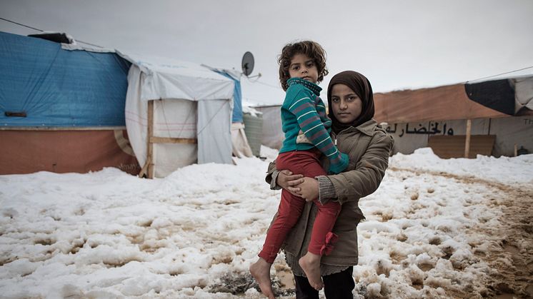 14 miljoner barn drabbade av konflikterna i Syrien och Irak