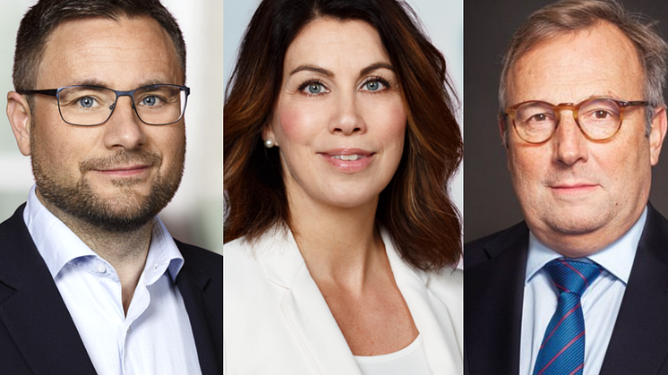 Mikael Edström, investment manager Partnerinvest Norr, Ingela Lidström, vd Partnerinvest Norr, Pierre Heeroma, Direktör för prospektering, strategi och affärsutveckling på LKAB