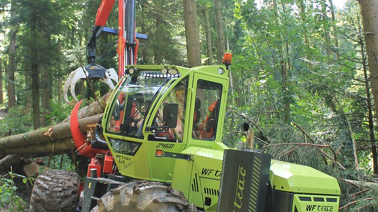 Werner Forst nya skotarvagn WF Trac 2640 är en av nomineringarna för utmärkelse som innovation på KWF-Tagung i Bayern. 