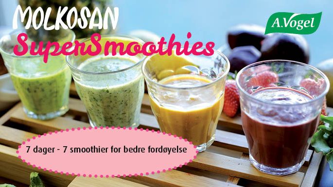 Supersmoothies som er bra for magen