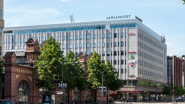 Jarlahuset på Birger Jarlsgatan i Stockholm. Foto: Probitas