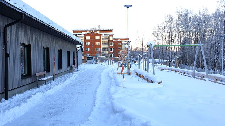 Bilden visar ett tidigare projekt som Rekab genomfört, ett korttidsboende i Örnsköldsvik. Bild: Anders Hållberg