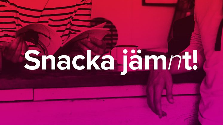 ”Snacka Jämnt!” är ett nytt treårigt projekt där asylsökande ungdomar får möjlighet att prata sex, relationer och jämställdhet.