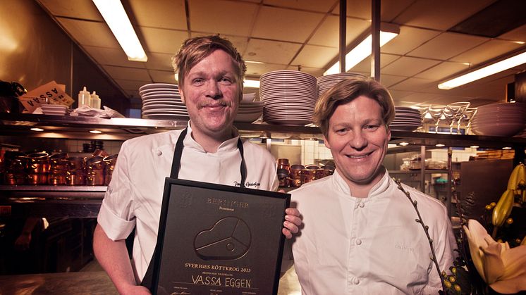 Pontus Gustafsson och Christian Olsson på Vassa Eggen 