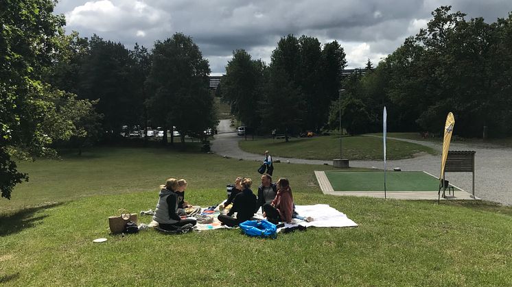 Järva DiscGolfPark är en öppen landskapspark för lek, aktivitet och möten. Stockholms stad påstår att "begravningsöar" ska utveckla parken som rekreationsområde.