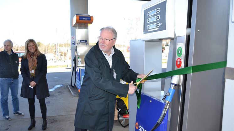 Statoil inviger Upplands Väsbys första fordonsgasanläggning 