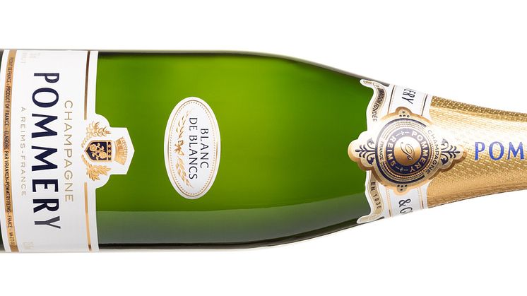 Champagne Pommery Apanage Blanc de Blancs - världsnyhet som lanseras i Sverige!