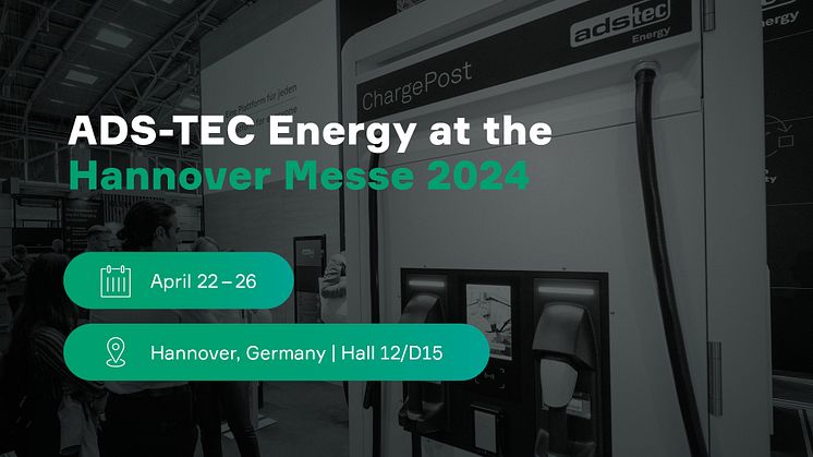 ADS-TEC Energy at the Hannover Messe 2024