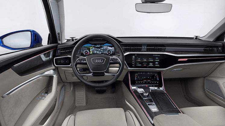 Audi A6 Avant (sepang blue) cockpit