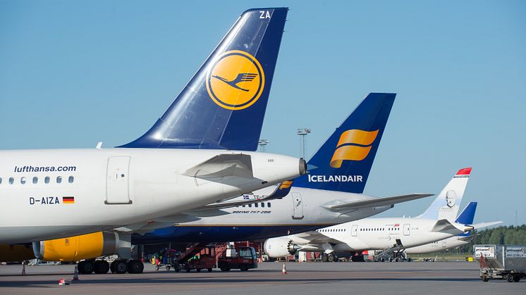 Större flyg och fler passagerare på Arlanda