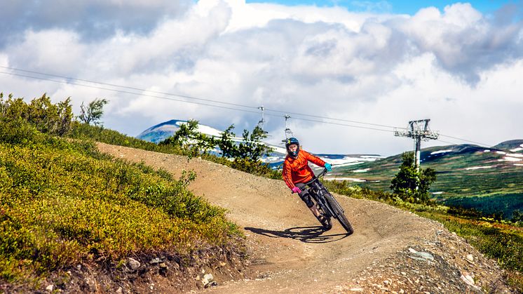 Fortsatt satsning på fjällcykling i Ramundberget - två nya cykelleder sommaren 2023