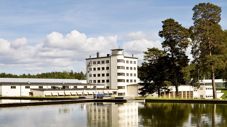 Kungligt besök till Lovö vattenverk den 30 maj