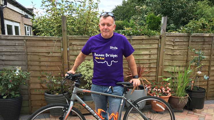 Kingston-upon-Thames stroke survivor set to tackle Thames Bridges Bike Ride