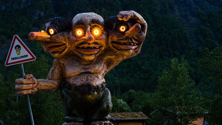 The Trollstigen troll. Photo: VisitNorway.com