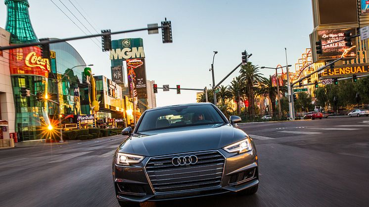 Audi is the first automobile brand to connect the car to the city infrastructure – an important step towards autonomous driving