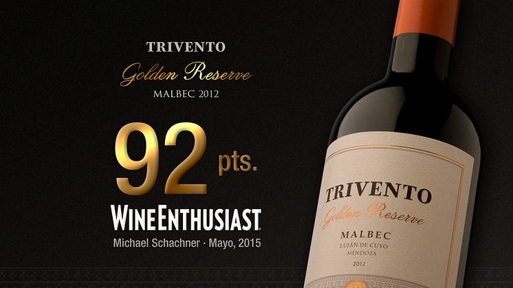 Höga poäng till Trivento Golden Reserve Malbec