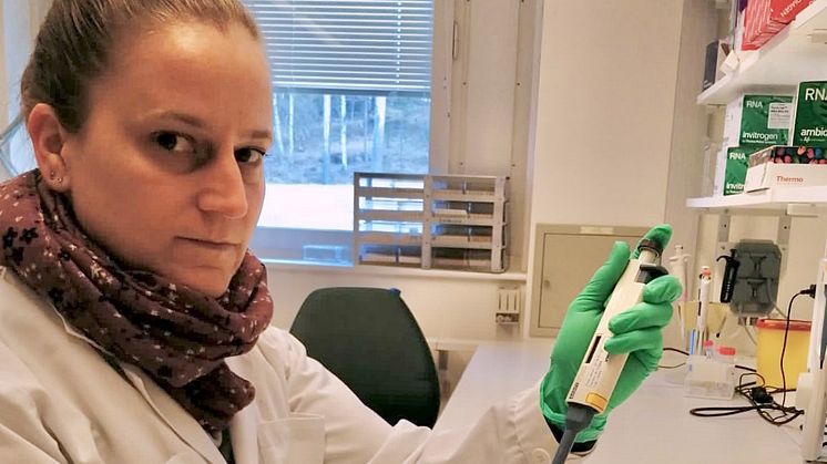 Saskia Erttmann är forskarassistent på Institutionen för molekylärbiologi vid Umeå universitet.