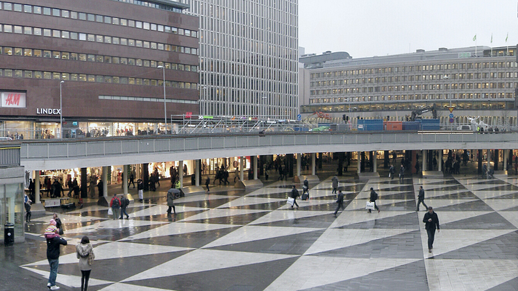 KD: Gör om Sergels torg till ett grönt "Piazza Sergel"