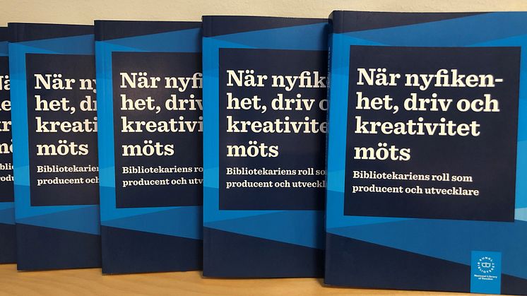 KB:s nya antologin fokuserar på bibliotekariens roll som producent och utvecklare.