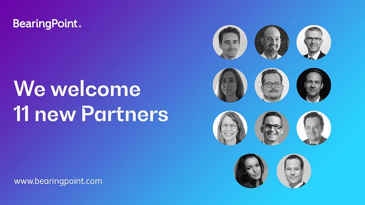 BearingPoint welcomes 11 new Partners