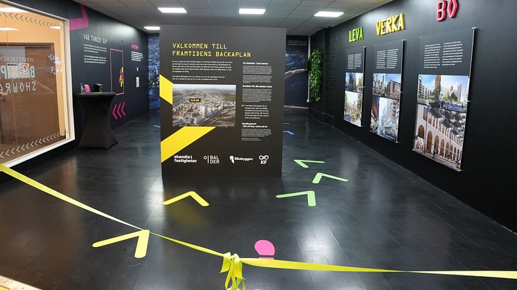 Show room för Framtidens Backaplan invigt