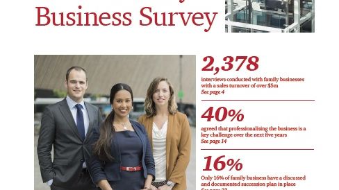 PwC family business survey shows need to ‘professionalise’ the family as well as the business