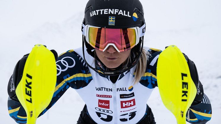 Emelie Wikström och det alpina damlandslaget laddar nu om för fortsättningen av säsongen. Foto: Klas Rockberg/SSF