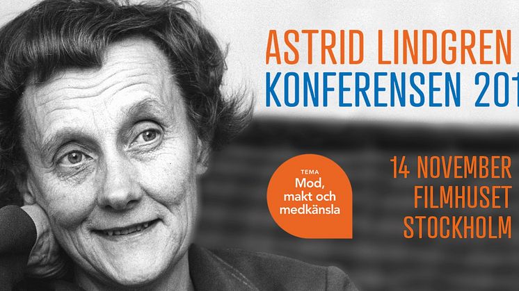 Astrid Lindgren-konferensen äger rum den 14 november.