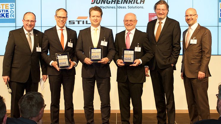 Jungheinrich vann logistikpriset "Best Logistics Brand 2016"