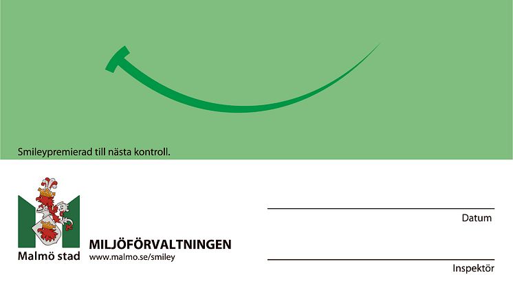 Smiley-dekalen försvinner från matställen som har den i Malmö.  