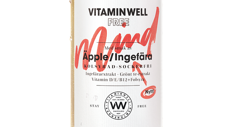 Vitamin Well Free Mind – nu med ingefära