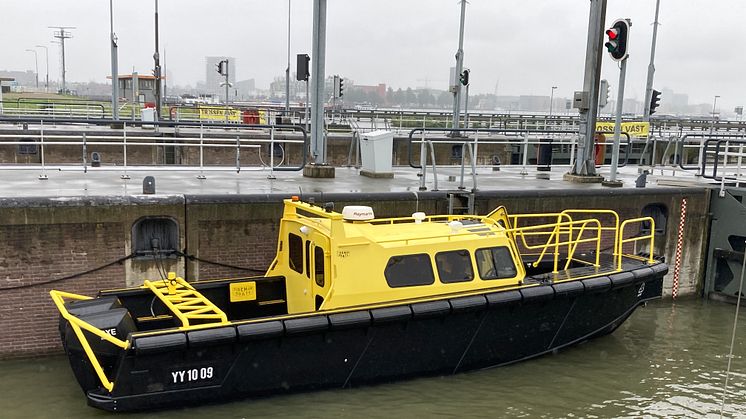 La più recente nave pilota di Tideman Boat, destinata a una vita lavorativa attiva nella flotta di P&O Maritime Logistics in Mozambico, è dotata di una serie di dispositivi elettronici Raymarine all'avanguardia