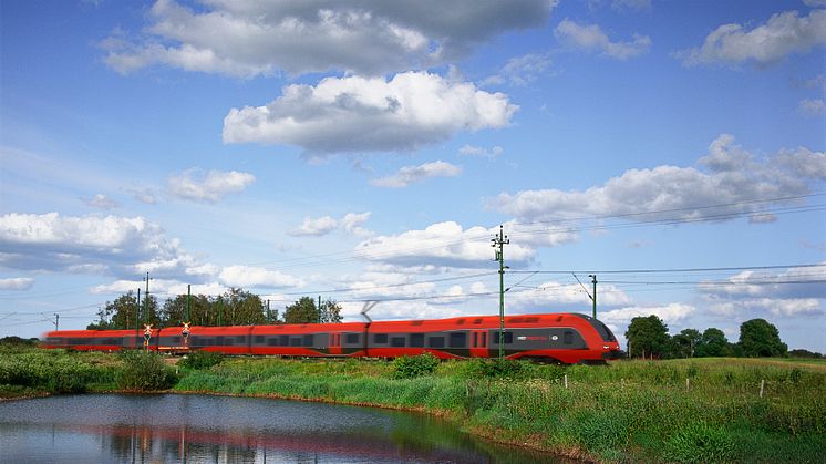 Ny morgonavgång från Alingsås och Skövde med MTR Express startar i februari 2017.