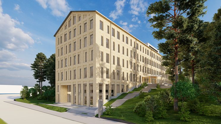 Ny byggnad vid Umeå universitet
