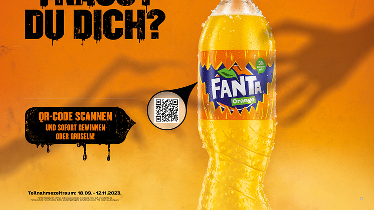 Fanta Halloween 2023: Limited Edition und Gruselspaß mit Influencer-Glamour - Start der größten Fanta-Kampagne des Jahres