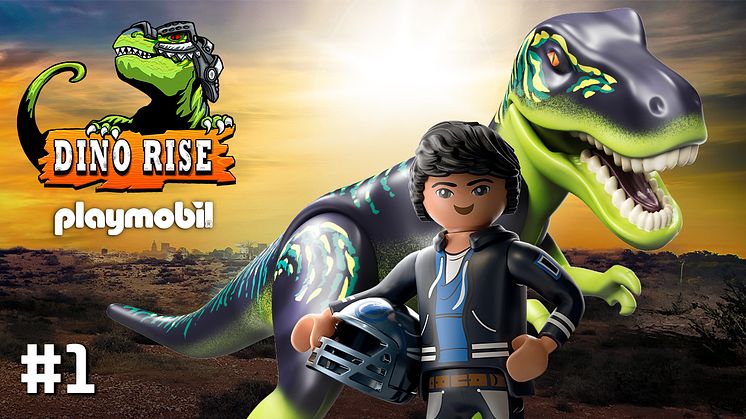 Ab dem 2. Mai startet die neue Serie „DINO RISE – Die Legende des Dino Rock“ von PLAYMOBIL auf YouTube & YouTube Kids