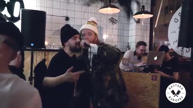 Bastard Burgers premiär i Stockholm 2 juli 2018