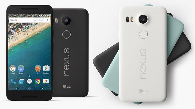 LG OG GOOGLE PRESENTERER NEXUS 5X – DEN MEST AVANSERTE NEXUS-MOBILEN HITTIL