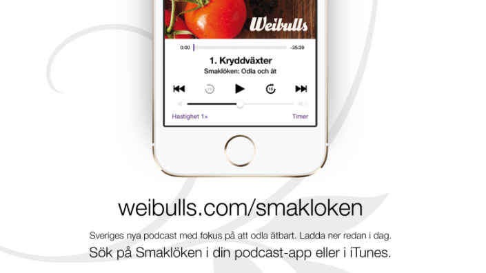 Podradio med odlingstips - Smaklöken