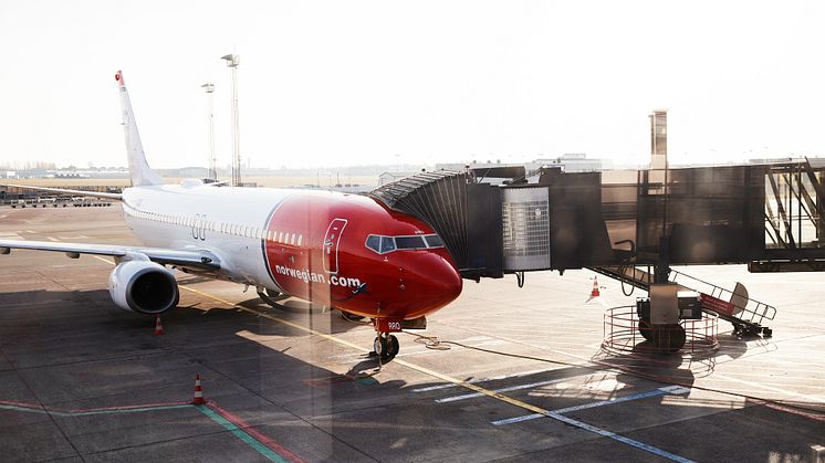 Norwegian med 1,1 miljoner passagerare i januari 