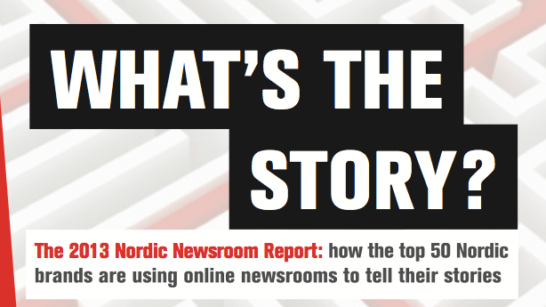 Mynewsdesk report finds Nordic brands ahead of the global curve