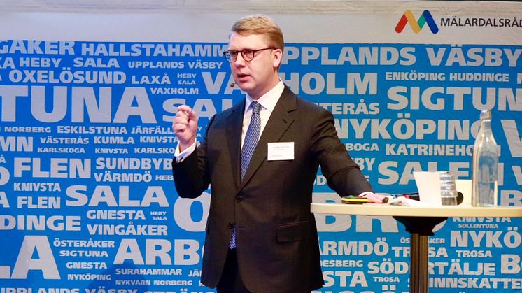 Kristoffer Tamsons (M), trafikregionråd Stockholm och ordförande SL, föreslås bli ny ordförande för Mälardalsrådet.