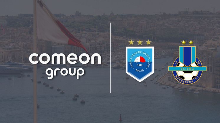 ComeOn Group signs sponsorship deal with Sliema Aquatic Sports Club and Sliema Wanderers FC