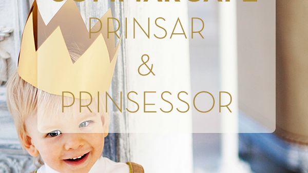 Sommarcafé för små prinsar och prinsessor