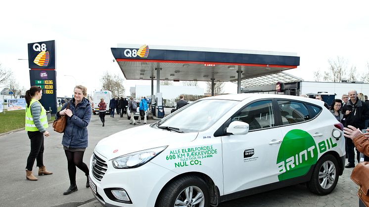 Q8 inviger sin första vätgasstation i Öresundsregionen