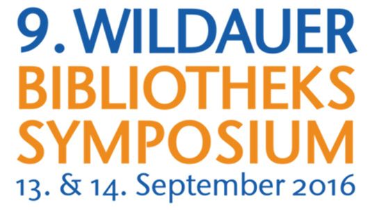 ​9. Wildauer Bibliothekssymposium am 13. und 14. September 2016 an der Technischen Hochschule Wildau thematisiert Veränderungsprozesse